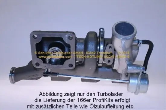 Lader, Aufladung SCHLÜTTER TURBOLADER 166-00175 Bild Lader, Aufladung SCHLÜTTER TURBOLADER 166-00175