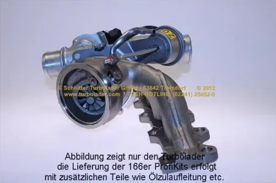 Lader, Aufladung SCHLÜTTER TURBOLADER 166-00226 Bild Lader, Aufladung SCHLÜTTER TURBOLADER 166-00226