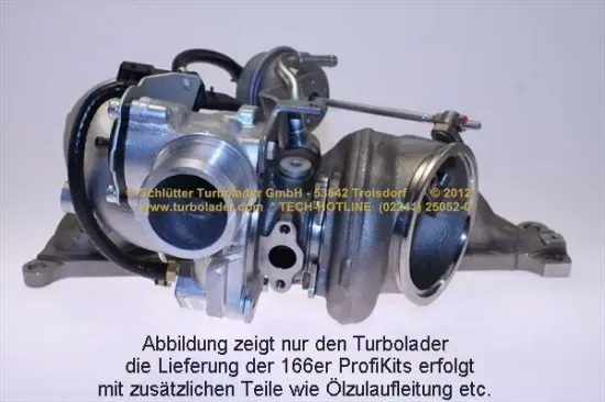 Lader, Aufladung SCHLÜTTER TURBOLADER 166-00226 Bild Lader, Aufladung SCHLÜTTER TURBOLADER 166-00226