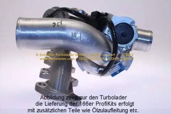 Lader, Aufladung SCHLÜTTER TURBOLADER 166-00226 Bild Lader, Aufladung SCHLÜTTER TURBOLADER 166-00226