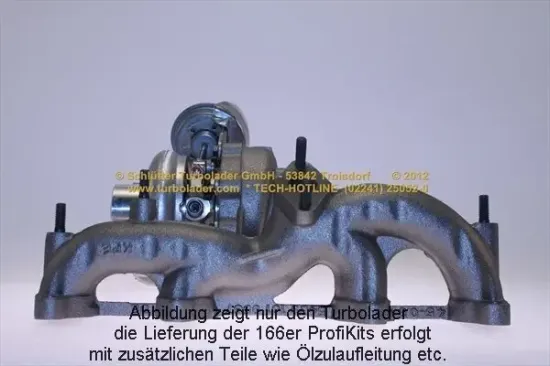 Lader, Aufladung SCHLÜTTER TURBOLADER 166-00270 Bild Lader, Aufladung SCHLÜTTER TURBOLADER 166-00270