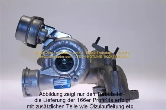Lader, Aufladung SCHLÜTTER TURBOLADER 166-00270 Bild Lader, Aufladung SCHLÜTTER TURBOLADER 166-00270