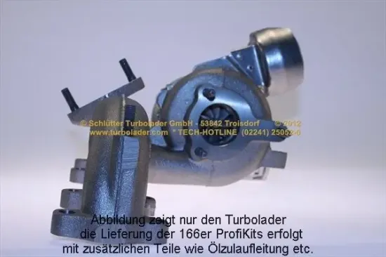 Lader, Aufladung SCHLÜTTER TURBOLADER 166-00270 Bild Lader, Aufladung SCHLÜTTER TURBOLADER 166-00270