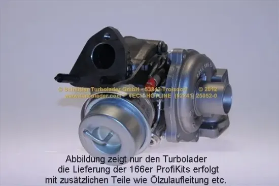 Lader, Aufladung SCHLÜTTER TURBOLADER 166-00316 Bild Lader, Aufladung SCHLÜTTER TURBOLADER 166-00316