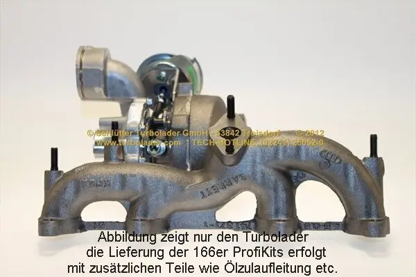 Lader, Aufladung SCHLÜTTER TURBOLADER 166-00320EOL D Bild Lader, Aufladung SCHLÜTTER TURBOLADER 166-00320EOL D