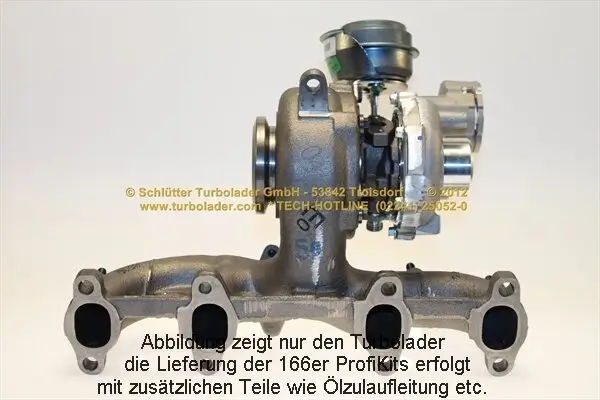 Lader, Aufladung SCHLÜTTER TURBOLADER 166-00320EOL D Bild Lader, Aufladung SCHLÜTTER TURBOLADER 166-00320EOL D