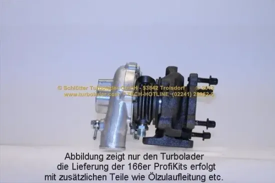 Lader, Aufladung SCHLÜTTER TURBOLADER 166-00500 Bild Lader, Aufladung SCHLÜTTER TURBOLADER 166-00500