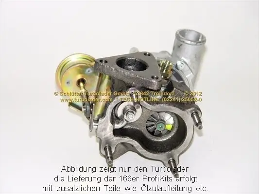 Lader, Aufladung SCHLÜTTER TURBOLADER 166-00500 Bild Lader, Aufladung SCHLÜTTER TURBOLADER 166-00500