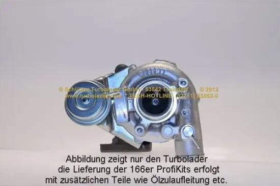 Lader, Aufladung SCHLÜTTER TURBOLADER 166-00500 Bild Lader, Aufladung SCHLÜTTER TURBOLADER 166-00500