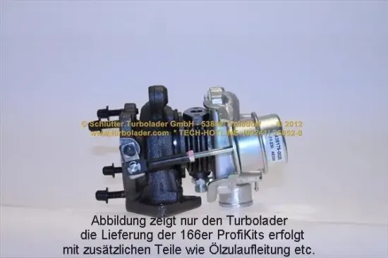 Lader, Aufladung SCHLÜTTER TURBOLADER 166-00500 Bild Lader, Aufladung SCHLÜTTER TURBOLADER 166-00500