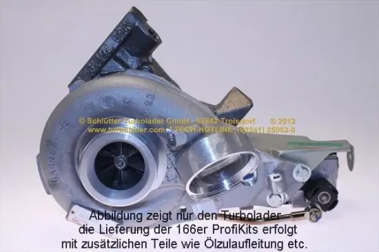 Lader, Aufladung SCHLÜTTER TURBOLADER 166-00535MAX Bild Lader, Aufladung SCHLÜTTER TURBOLADER 166-00535MAX
