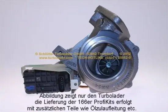 Lader, Aufladung SCHLÜTTER TURBOLADER 166-00535MAX Bild Lader, Aufladung SCHLÜTTER TURBOLADER 166-00535MAX