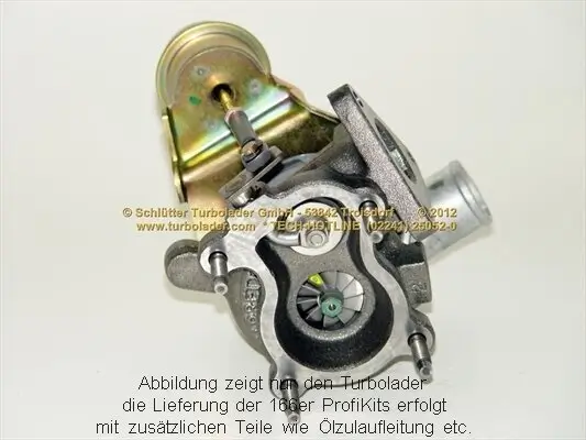 Lader, Aufladung SCHLÜTTER TURBOLADER 166-00600 Bild Lader, Aufladung SCHLÜTTER TURBOLADER 166-00600