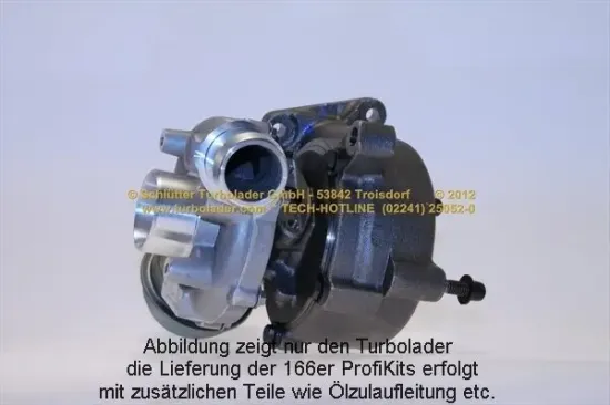 Lader, Aufladung SCHLÜTTER TURBOLADER 166-00620 Bild Lader, Aufladung SCHLÜTTER TURBOLADER 166-00620