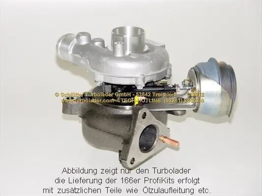 Lader, Aufladung SCHLÜTTER TURBOLADER 166-00620 Bild Lader, Aufladung SCHLÜTTER TURBOLADER 166-00620