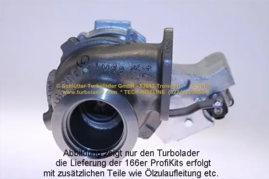 Lader, Aufladung SCHLÜTTER TURBOLADER 166-00920MAX Bild Lader, Aufladung SCHLÜTTER TURBOLADER 166-00920MAX