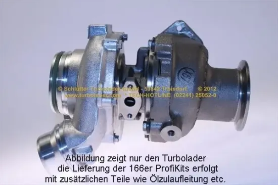 Lader, Aufladung SCHLÜTTER TURBOLADER 166-00920MAX Bild Lader, Aufladung SCHLÜTTER TURBOLADER 166-00920MAX