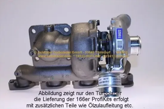 Lader, Aufladung SCHLÜTTER TURBOLADER 166-00730EOL Bild Lader, Aufladung SCHLÜTTER TURBOLADER 166-00730EOL