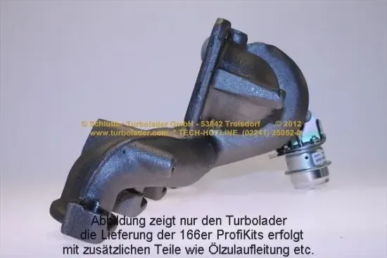 Lader, Aufladung SCHLÜTTER TURBOLADER 166-00730EOL Bild Lader, Aufladung SCHLÜTTER TURBOLADER 166-00730EOL
