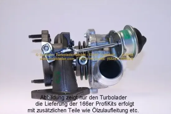 Lader, Aufladung SCHLÜTTER TURBOLADER 166-00820 Bild Lader, Aufladung SCHLÜTTER TURBOLADER 166-00820