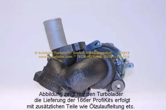 Lader, Aufladung SCHLÜTTER TURBOLADER 166-01020 Bild Lader, Aufladung SCHLÜTTER TURBOLADER 166-01020