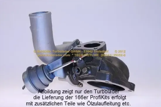 Lader, Aufladung SCHLÜTTER TURBOLADER 166-01020 Bild Lader, Aufladung SCHLÜTTER TURBOLADER 166-01020