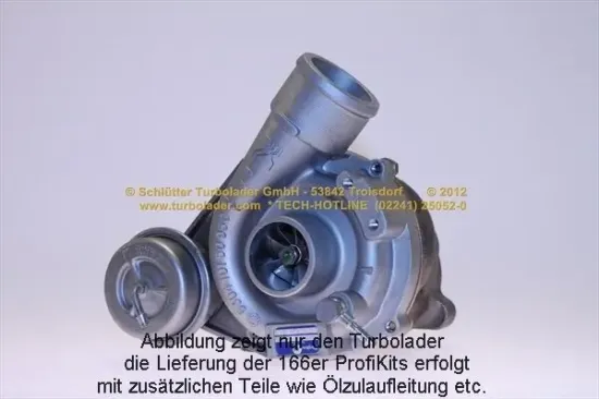 Lader, Aufladung SCHLÜTTER TURBOLADER 166-01080EOL Bild Lader, Aufladung SCHLÜTTER TURBOLADER 166-01080EOL