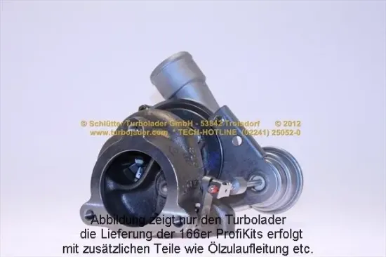 Lader, Aufladung SCHLÜTTER TURBOLADER 166-01080EOL Bild Lader, Aufladung SCHLÜTTER TURBOLADER 166-01080EOL