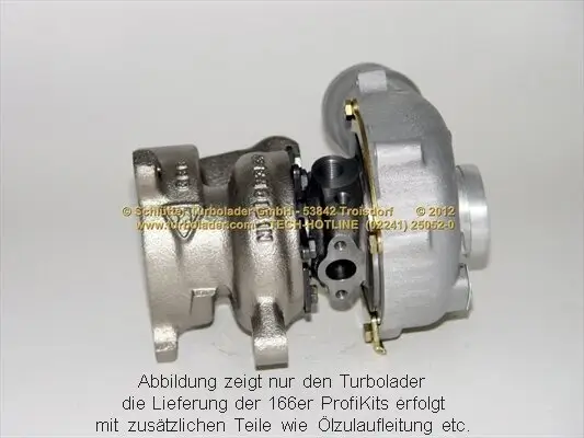 Lader, Aufladung SCHLÜTTER TURBOLADER 166-01120EOL Bild Lader, Aufladung SCHLÜTTER TURBOLADER 166-01120EOL