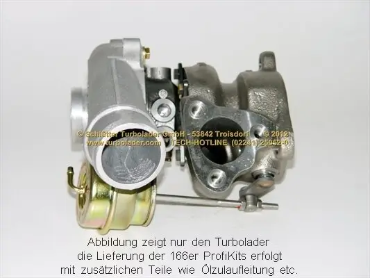 Lader, Aufladung SCHLÜTTER TURBOLADER 166-01120EOL Bild Lader, Aufladung SCHLÜTTER TURBOLADER 166-01120EOL