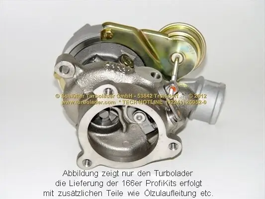 Lader, Aufladung SCHLÜTTER TURBOLADER 166-01120EOL Bild Lader, Aufladung SCHLÜTTER TURBOLADER 166-01120EOL