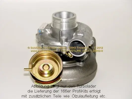 Lader, Aufladung SCHLÜTTER TURBOLADER 166-02330 Bild Lader, Aufladung SCHLÜTTER TURBOLADER 166-02330