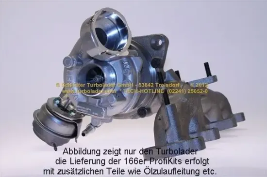 Lader, Aufladung SCHLÜTTER TURBOLADER 166-02590EOL D Bild Lader, Aufladung SCHLÜTTER TURBOLADER 166-02590EOL D