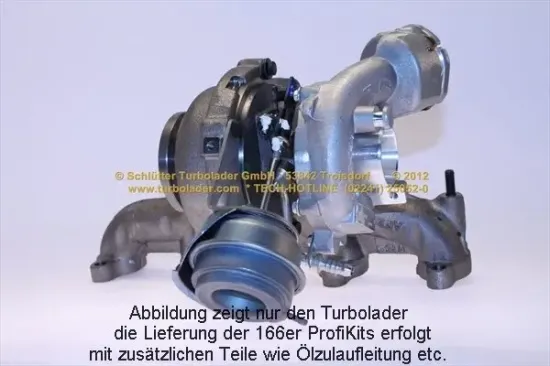 Lader, Aufladung SCHLÜTTER TURBOLADER 166-02590EOL Bild Lader, Aufladung SCHLÜTTER TURBOLADER 166-02590EOL