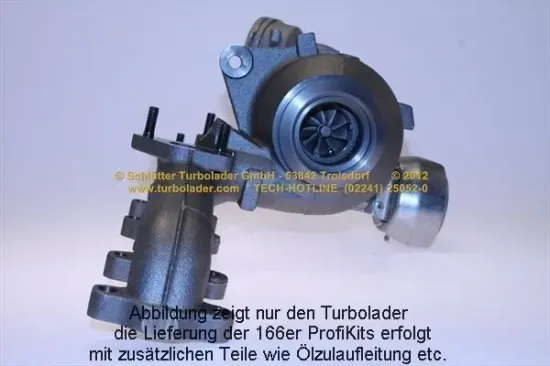 Lader, Aufladung SCHLÜTTER TURBOLADER 166-02701 Bild Lader, Aufladung SCHLÜTTER TURBOLADER 166-02701