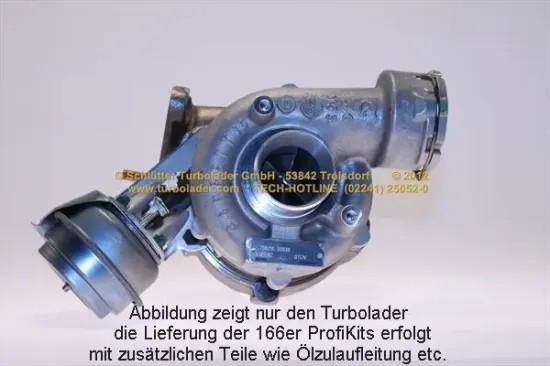Lader, Aufladung SCHLÜTTER TURBOLADER 166-02710EOL Bild Lader, Aufladung SCHLÜTTER TURBOLADER 166-02710EOL