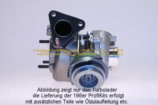 Lader, Aufladung SCHLÜTTER TURBOLADER 166-02710EOL Bild Lader, Aufladung SCHLÜTTER TURBOLADER 166-02710EOL