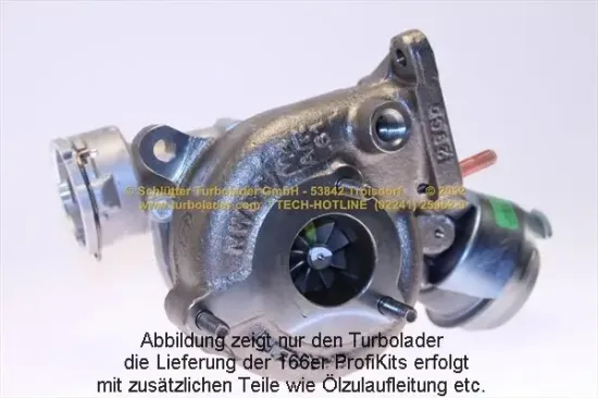 Lader, Aufladung SCHLÜTTER TURBOLADER 166-02710EOL Bild Lader, Aufladung SCHLÜTTER TURBOLADER 166-02710EOL