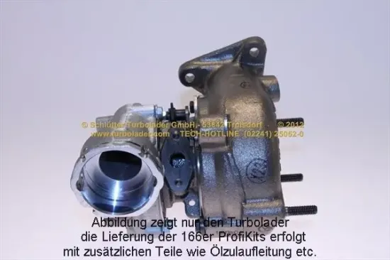 Lader, Aufladung SCHLÜTTER TURBOLADER 166-02710EOL Bild Lader, Aufladung SCHLÜTTER TURBOLADER 166-02710EOL