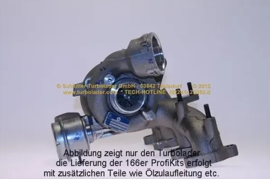 Lader, Aufladung SCHLÜTTER TURBOLADER 166-02781EOL Bild Lader, Aufladung SCHLÜTTER TURBOLADER 166-02781EOL