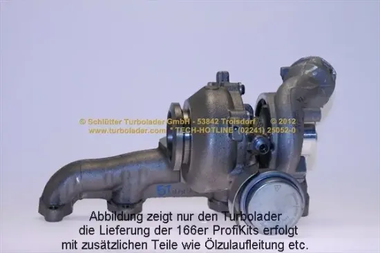 Lader, Aufladung SCHLÜTTER TURBOLADER 166-02781EOL Bild Lader, Aufladung SCHLÜTTER TURBOLADER 166-02781EOL