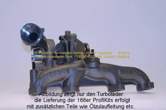 Lader, Aufladung SCHLÜTTER TURBOLADER 166-02781EOL Bild Lader, Aufladung SCHLÜTTER TURBOLADER 166-02781EOL