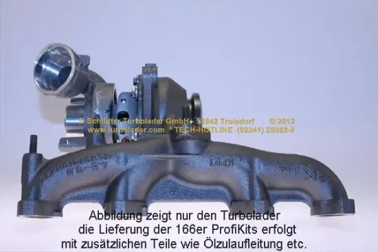 Lader, Aufladung SCHLÜTTER TURBOLADER 166-02791 Bild Lader, Aufladung SCHLÜTTER TURBOLADER 166-02791