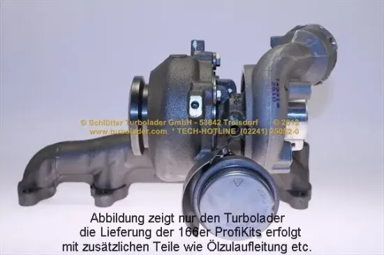 Lader, Aufladung SCHLÜTTER TURBOLADER 166-02791 Bild Lader, Aufladung SCHLÜTTER TURBOLADER 166-02791