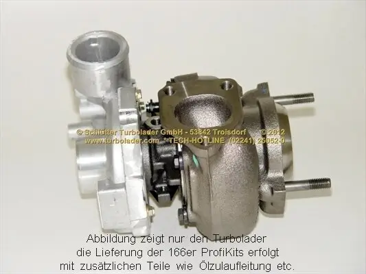 Lader, Aufladung SCHLÜTTER TURBOLADER 166-03001MAX Bild Lader, Aufladung SCHLÜTTER TURBOLADER 166-03001MAX