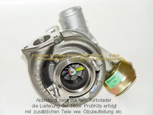 Lader, Aufladung SCHLÜTTER TURBOLADER 166-03001MAX Bild Lader, Aufladung SCHLÜTTER TURBOLADER 166-03001MAX