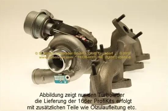 Lader, Aufladung SCHLÜTTER TURBOLADER 166-03080EOL Bild Lader, Aufladung SCHLÜTTER TURBOLADER 166-03080EOL