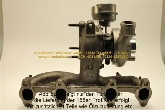 Lader, Aufladung SCHLÜTTER TURBOLADER 166-03080EOL Bild Lader, Aufladung SCHLÜTTER TURBOLADER 166-03080EOL