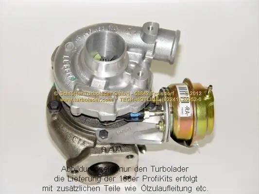 Lader, Aufladung SCHLÜTTER TURBOLADER 166-04025EOL Bild Lader, Aufladung SCHLÜTTER TURBOLADER 166-04025EOL