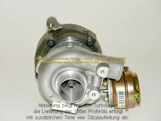 Lader, Aufladung SCHLÜTTER TURBOLADER 166-04025EOL Bild Lader, Aufladung SCHLÜTTER TURBOLADER 166-04025EOL